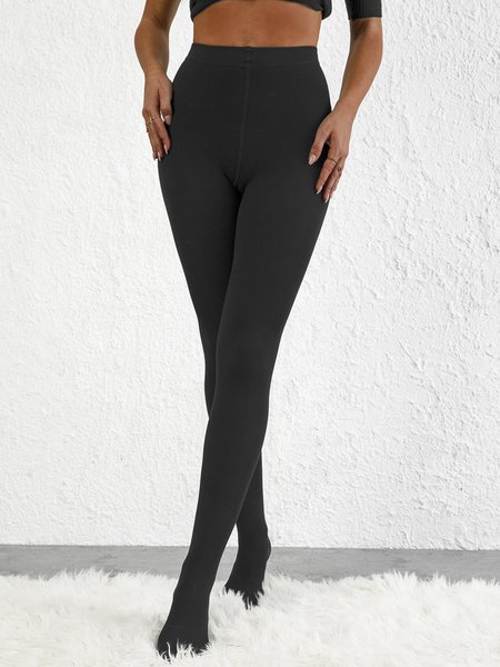 

Felpato addensato Leggings Pantaloni, Nero, Leggings