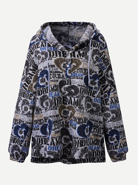 

Collarless Sweatshirt, Light gray, Hoodies & Sweatshirts
