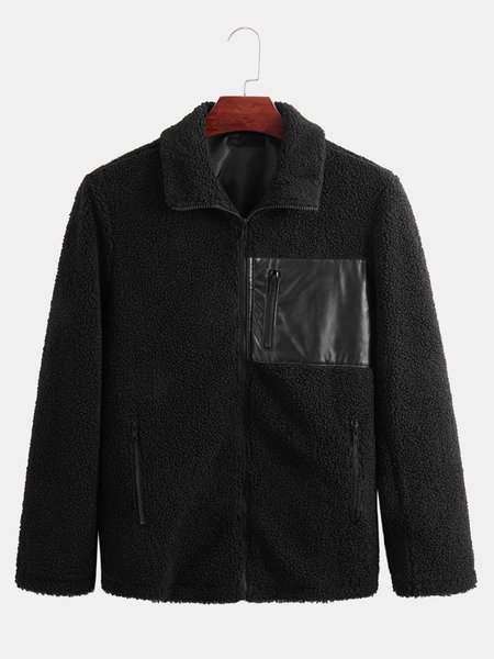 

Stand Collar Jackets, Black, Jackets & Coats
