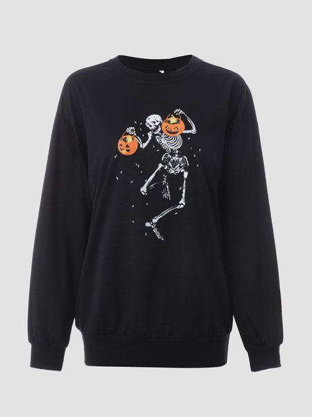 

Vintage Casual Cotton Blends Sweatshirt, Black, Sweatshirts & Hoodies
