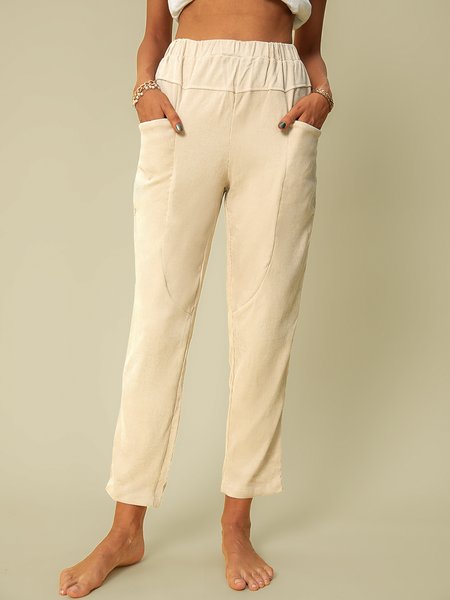 

Casual Pants, Beige, Pants