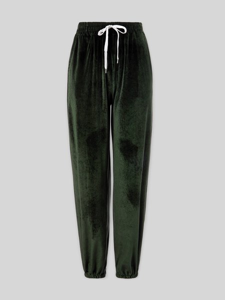 

Casual Loosen Pants, Green, Pants
