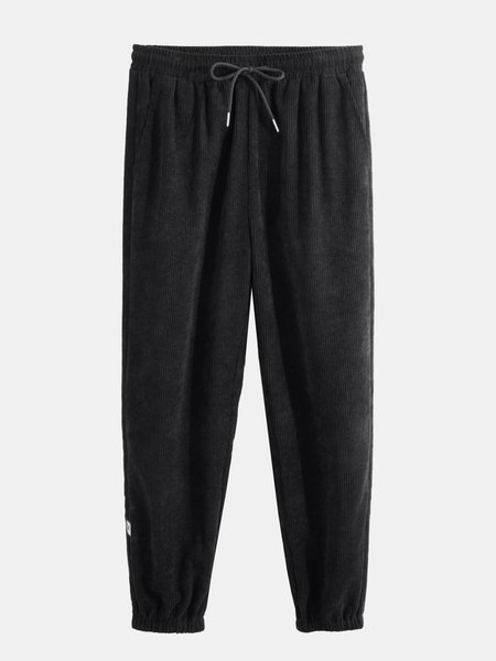 

Cotton Pants, Black, Men's pants