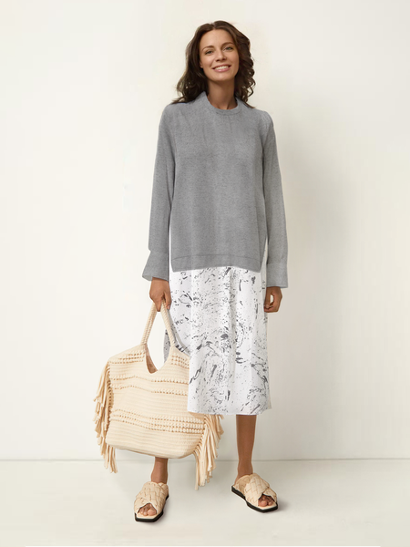 

Abito, Grigio, Midi Dresses