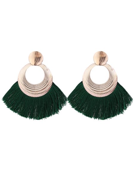 

Earrings, Green, Earrings