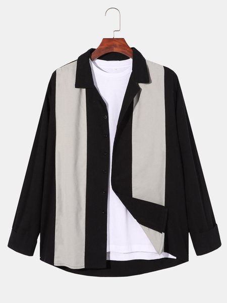 

Shirt Collar Shirts & Tops, Black, Men's shirts