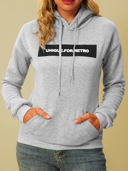

Cotton-Blend Casual Shift Sweatshirts, Light gray, Hoodies & Sweatshirts