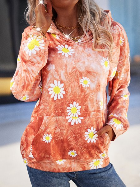 

casual shift long sleeve Tops, Brown, Tops