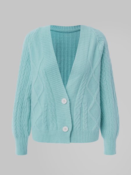 

Casual Wool/Knitting Outerwear, As picture, Coats