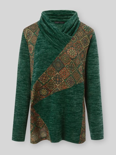 

Paisley Casual Shirts & Tops, Olive green, Tops