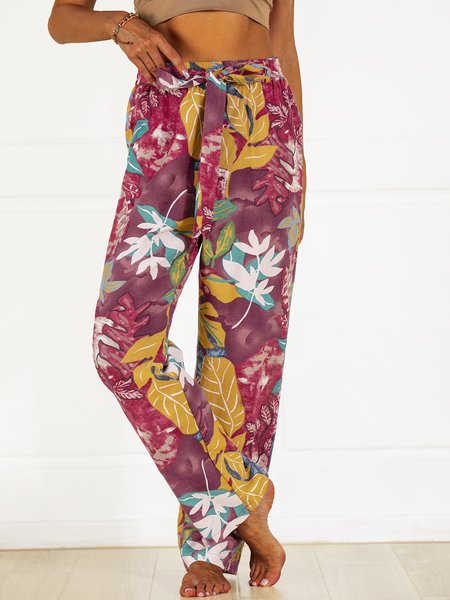 

Cotton-Blend Pants, Pants