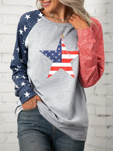 

Long Sleeve Shift Crew Neck Sweatshirt, Gray, Hoodies & Sweatshirts