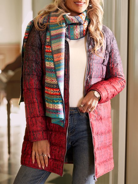 

Ombre Winter Outerwear, Red, Outerwear