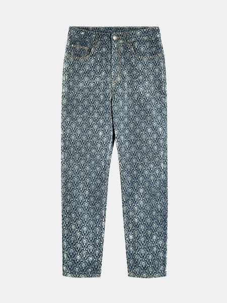 

Casual Denim Pants, Blue, Men's pants
