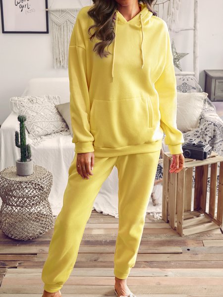 

Sports Suits, Yellow, Two-piece Outfits