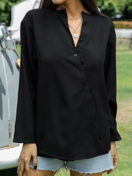 

Long Sleeve Vintage Shirts & Blouses, Black, Shirts & Blouses