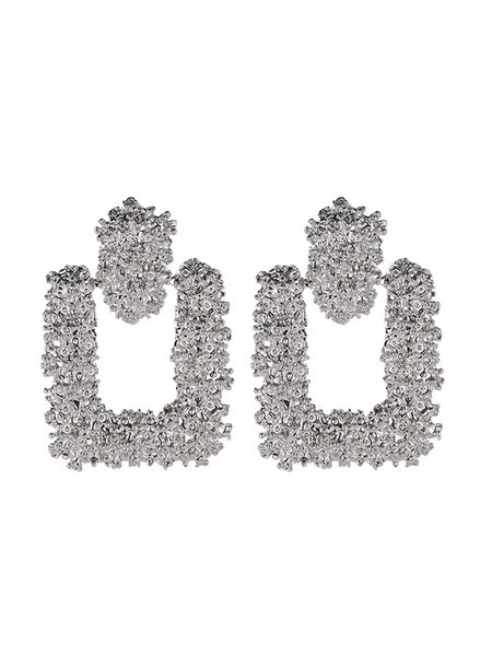 

Earrings, Silver, Earrings