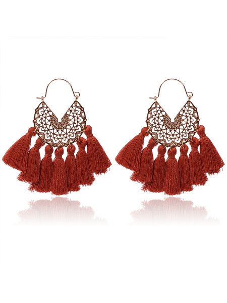 

Earrings, Orange, Earrings
