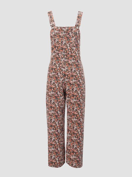 

Casual Cotton Blends One-Pieces, Brick red, Jumpsuits＆Rompers