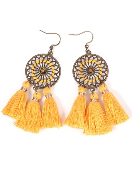 

Earrings, Yellow, Earrings