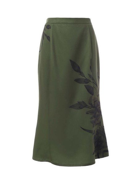

Mermaid Plain Skirts, Olive green, Skirts