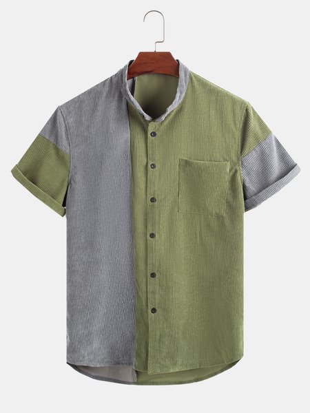 

Corduroy Shirts, Dark green, Men's shirts