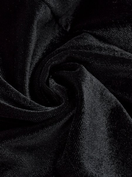 

Square Neck Weaving Dress, Black, Midi Dresses