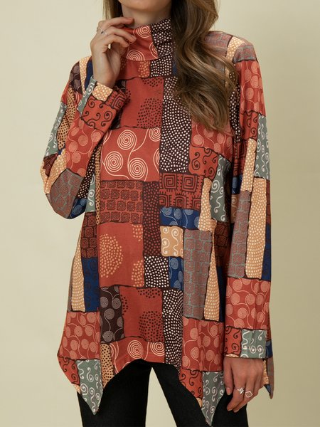 

Long Sleeve Tribal Shirts & Tops, Color1, Tops