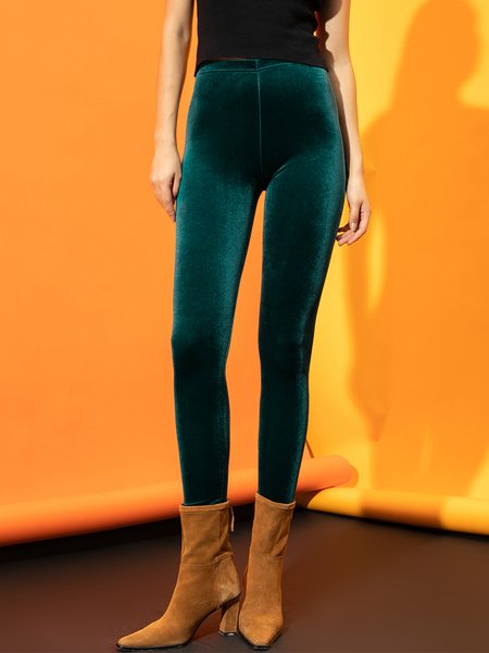 

Regular Fit Skinny Leg Pants, As picture, Skinny Leg Pants