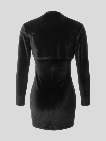 

Elegant Two-Piece Set, Black, Two-piece Set