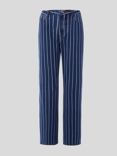 

Denim Pants, Blue, Straight Leg Pants