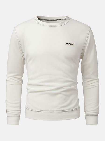 

Cotton-Blend Sweatshirt, White, Hoodies&Sweatshirts