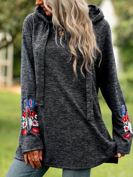 

Hoodie Vintage Long Sleeve Sweatshirt, Black, Hoodies & Sweatshirts