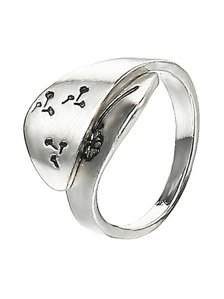 

Silver Vintage Alloy Ring, Rings