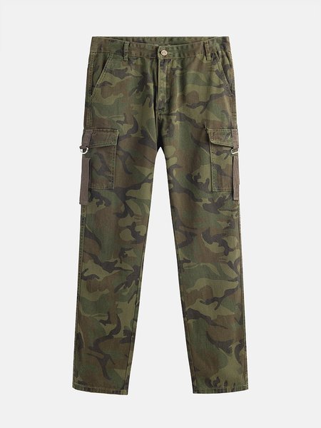 

Camo Denim Pantaloni, Camuffare, Men's Bottom