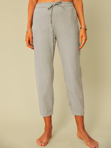 

Casual Shift Pants, Apricot, Pants