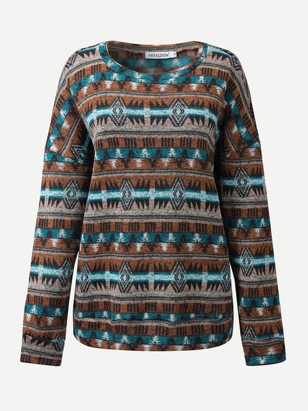

Tribal Ethnic Sweatshirt, Brown, Hoodies & Sweatshirts
