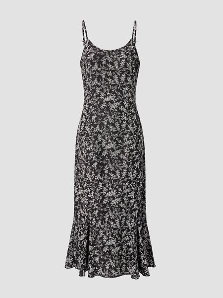

Vintage Casual Dresses, Black, Floral Dresses