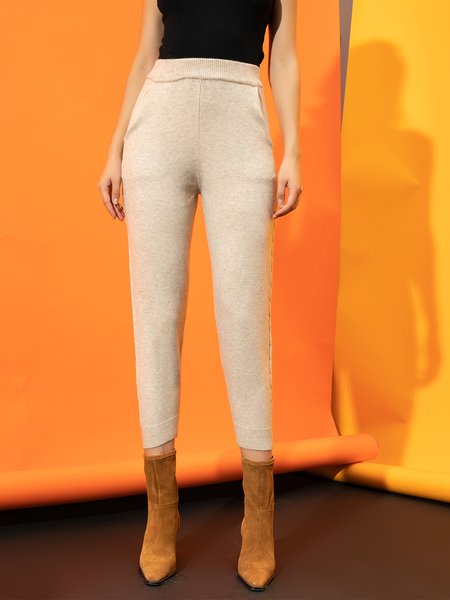 

Cotton Skinny Leg Pants, As picture, Skinny Leg Pants