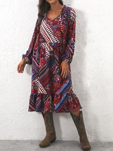 

Dresses, Red, Midi Dresses