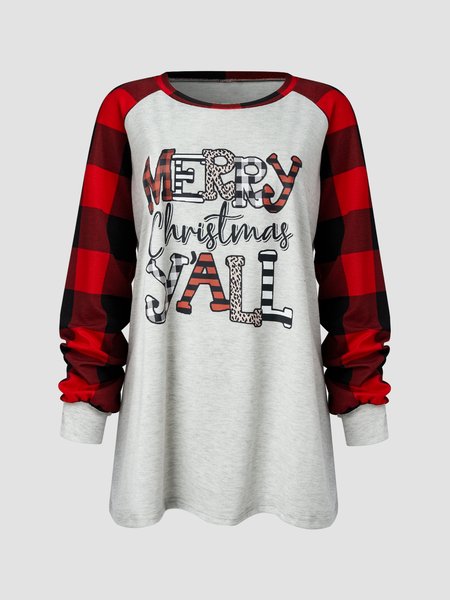 

Printed Crew Neck Loosen Sweatshirt, White, Sweatshirts & Hoodies