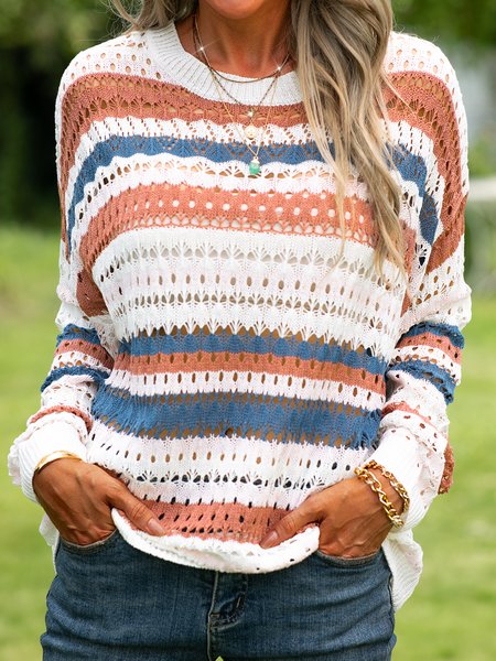 

Shift Holiday Sweater, Rust, Knitwear & Sweaters