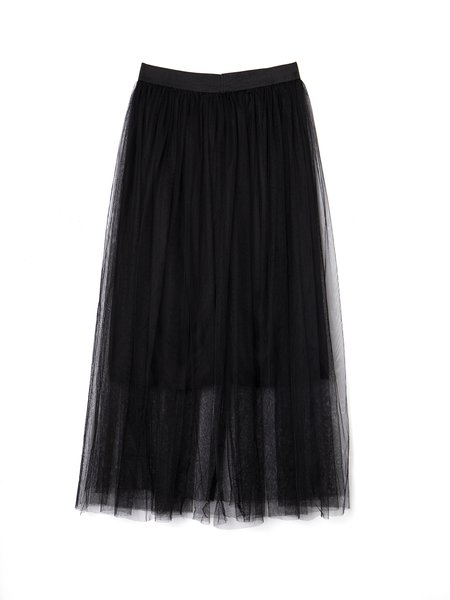 

Tulle Skirt, Black, Skirts