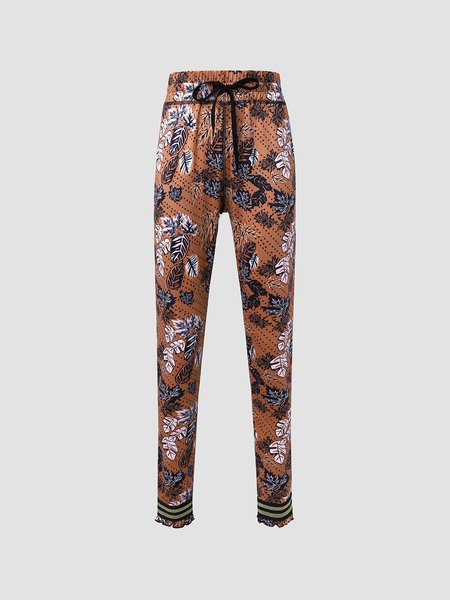 

Floral Statement Pants, Multicolor, Leggings