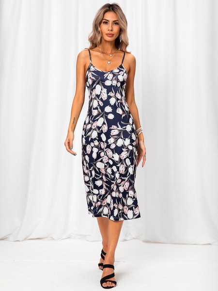 

A-Line Cold Shoulder Sweet Weaving Dress, As picture, Dresses