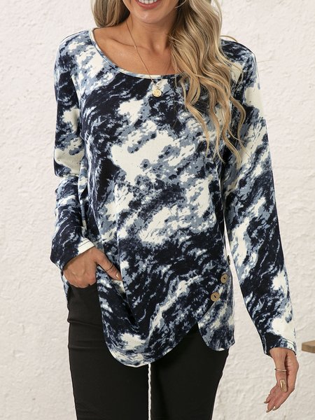

Shirts & Tops, Blue, T-Shirts
