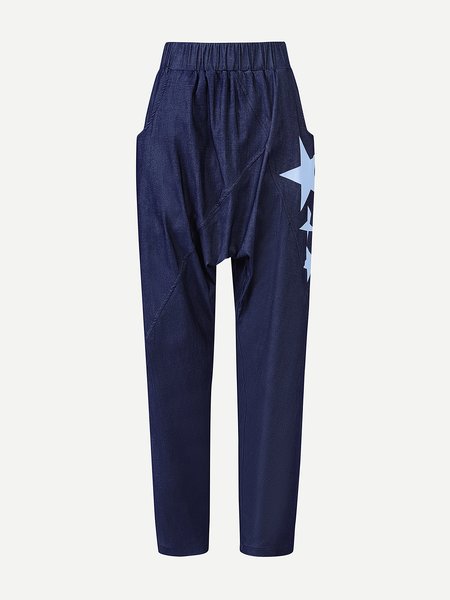 

Star Casual Pants, Blue, Pants