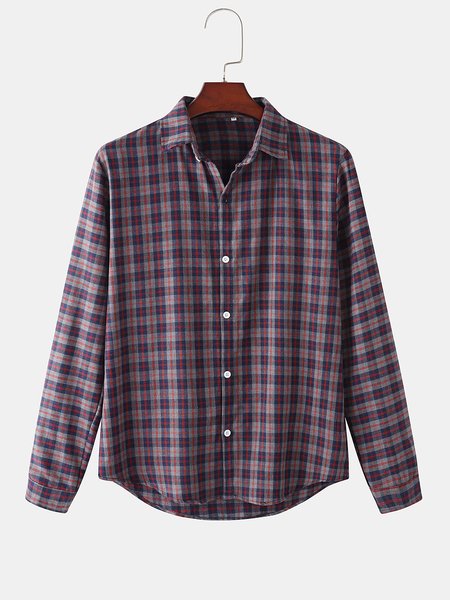 

Plaid Vintage Shirts & Tops, Red, Men's shirts