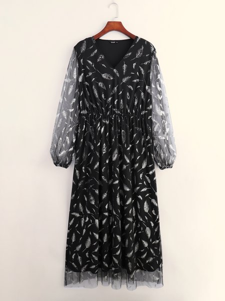 

Casual Jacquard Dresses, Black, Casual Dresses