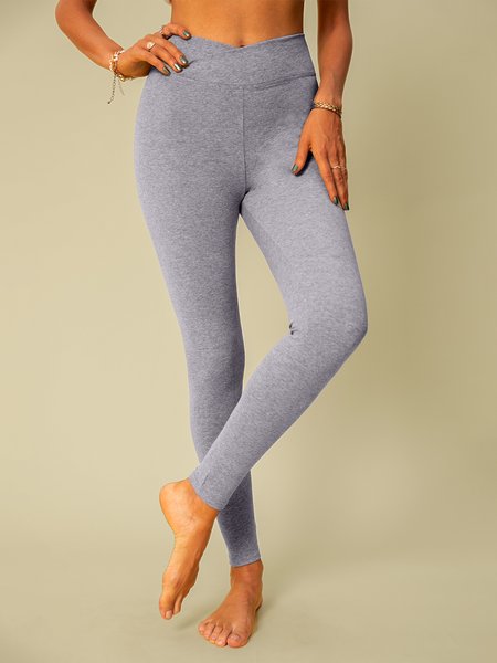 

Casual leggings, Grey, Leggings